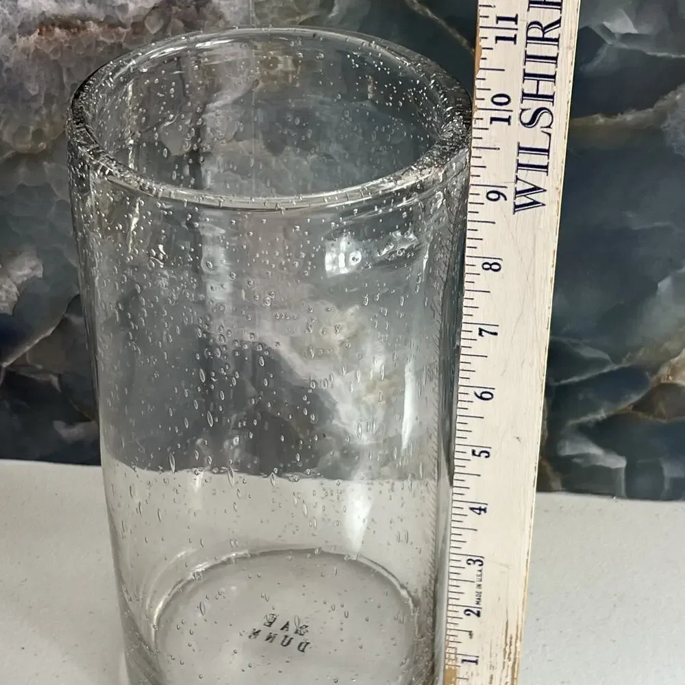 Rae Dunn Glass Vase 9.5